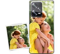 Coverpersonalizzate.it - Coque personnalisée Compatible avec Xiaomi Redmi Note 12 Pro Plus 5G avec Votre Photo ou Votre Texte - Coque de Protection en TPU Transparent