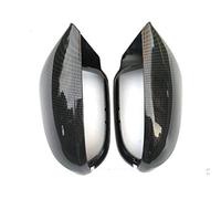 Covers côté Aile Miroir for Audi A6 S6 C7 4G Carbon Look Caps 2012 2013 2014 2015 2016 2017 2018 Accessoires Allroad Coque de rétroviseur (Color : Has Blind Spot Holes)