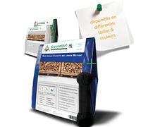 CoverUp! Bâche 1,5 x 6 m - Bleue, 120g/m² - Bache de Protection Exterieur - Bache Exterieur Impermeable pour Chauffage de Bois, Jardin ou comme bache Piscine hivernage - Bâche avec Corde de 17 m
