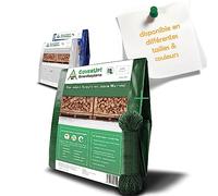 CoverUp! Bâche 2.0 x 3.0 - Toile Renforcée 120 g/m² - Étanche & Indéchirable - Œillets INOX + Corde 12 m - Idéale pour Jardin, Camping, Bois - Vert