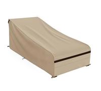 Coverup Concept Housse de chaise longue imperméable pour meubles d'extérieur | Housse avec sangles à boucle résistante aux UV et coupe-vent | Housse de meubles de terrasse 1000D très résistante - 81,3
