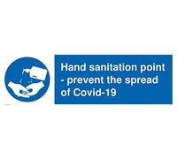 Covid-19 Point d'hygiène pour les mains