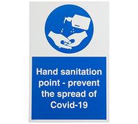 Covid-19 Point d'hygiène pour les mains