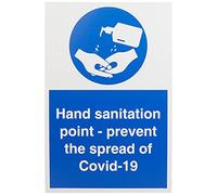 Covid-19 Point d'hygiène pour les mains