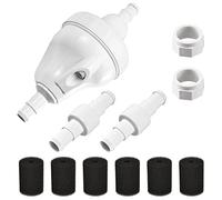 Covienapp Nettoyeur de Piscine Valve Set G52 Améliorée + Tuyau D20 Pivotant à Roulement +D15 Kit Aveur de Queue de Tuyau Convient pour Po-laris 180 280 380 480 3900 Sports Robot Piscine