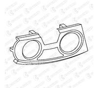 COVIND 580/ 88 Support, phare antibrouillard