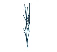 COVO portemanteau mural LATVA (Bleu RAL 5020 - Métal verni)