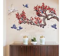 COVPAW® Graz Design Sticker mural XXL Motif fleurs de prunier
