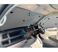 Covprotec Paire de stores Thermiques arrière 1/4, Compatible/Remplacement pour Citroën Berlingo (2008-2018) Couleur Gris Clair