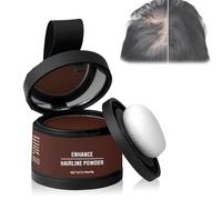 Covrix Instant Hair Powder - Hairline Powder, Instantly Conceals Hair Loss, Root Touch up Powder, For Thinning Hair, Water Sweat Resistant (09 Hazel Brown)