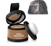 Covrix Instant Hair Powder - Hairline Powder, Instantly Conceals Hair Loss, Root Touch up Powder, For Thinning Hair, Water Sweat Resistant (12 Medium Blonde)