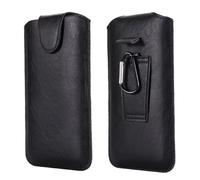 Covthch Pochette de transport pour lecteur de musique MP3 avec mousqueton | Étui en cuir pour lecteur de musique Innioasis G1 G3 G5 Y1 Y2 / AGPTEK A02 M3 / Luoran M4S/ ZAQE M12 M505/ TIMMKOO Q8 Q3E MP3