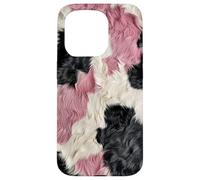 Cow Cowhide Cool Moo Farm Animal Lovers Coque pour iPhone 15 Pro