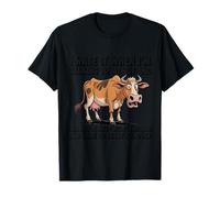 Cow I Hate IT When I'm Talking to Myself Sarcastic T-Shirt