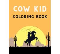 Cow Kid Coloring Book