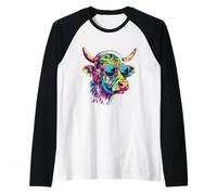 Cow Music DJ Techno Music Casque Beatmaker Dance Club Manche Raglan