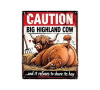 Cow Pictures - Metal Decorative Sign,Rustic Cow Decorations for Home,for Home Office Living Room Kitchen Country House Farmhouse Gate Door