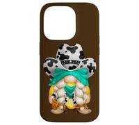 Cow Print GNOME Cute Cowgirl Costume for Women - Cow Gnomie Coque pour iPhone 14 Pro