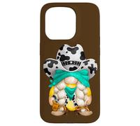 Cow Print GNOME Cute Cowgirl Costume for Women - Cow Gnomie Coque pour iPhone 15 Pro