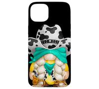 Cow Print GNOME with Rodeo Western Hat Best Cowgirl Grandma Coque pour iPhone 15 Plus