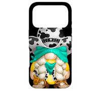 Cow Print GNOME with Rodeo Western Hat Best Cowgirl Grandma Coque pour iPhone 17 Pro