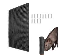 Cow Scratching Post, Soft Touch Mat, Versatile Placement Options | Goat Brushes For Grooming Cow Flinching Board Farm Animal Body Rubbing Pad Livestock Rubbing Brush Relieving Itching For