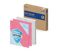 COWAY AP-1512HH & 200M Kit de filtres de rechange pour purificateur d'air pour animaux de compagnie avec 2 filtres de désodorisation et 1 véritable filtre HEPA Rose