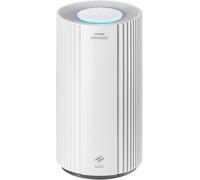 COWAY Purificateur d’air grande pièce, CADR 713 m³/h, purifie 148 m² en 30 min, filtre HEPA contre fumée, allergènes, poils d’animaux, odeurs, capteur PM10, mode éco, AIRMEGA 350 blanc