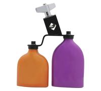 Cowbell Drum Set Orange Purple High And Low Sound Knocker For Percussion Instrument Accessories