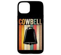 Cowbell Paire de Baguettes de Batterie rétro Motif Vache Coque pour iPhone 15 Plus