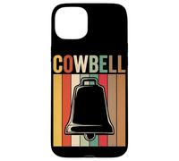 Cowbell Paire de Baguettes de Batterie rétro Motif Vache Coque pour iPhone 15 Plus