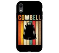 Cowbell Paire de Baguettes de Batterie rétro Motif Vache Coque pour iPhone XR