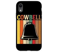 Cowbell Paire de Baguettes de Batterie rétro Motif Vache Coque pour iPhone XR