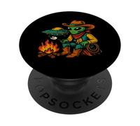 Cowboy Alien Torréfaction Guimauves PopSockets PopGrip Adhésif
