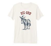 Cowboy âne Hee-Haw, prêt pour rodéo T-Shirt Haut de Gamme
