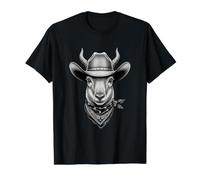 Cowboy Antilope Saïga Vintage Western T-Shirt Graphique avec Valeur
