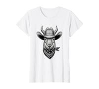 Cowboy Antilope Saïga Vintage Western T-Shirt Graphique avec Valeur
