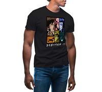 Cowboy Bebop Color Anime Characters TV T-Shirt Noir pour Homme Size M