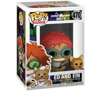 Funko Pop! Vinyl: Cowboy Bebop: Edward Wong Hau Pepelu Tivrusky IV & EIN, Multi - Figurine en Vinyle à Collectionner - Idée de Cadeau - Produits Officiels - Jouets pour Les Enfants et Adultes