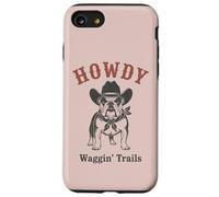 Cowboy Bulldog Western Ranch Dog Country Coque pour iPhone SE (2020) / 7/8