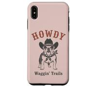 Cowboy Bulldog Western Ranch Dog Country Coque pour iPhone XS Max