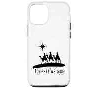 Cowboy Christmas Tonight We Ride Jesus Birth Three Wisemen Coque pour iPhone 12/12 Pro