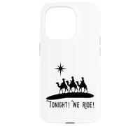 Cowboy Christmas Tonight We Ride Jesus Birth Three Wisemen Coque pour iPhone 15 Pro