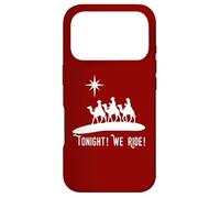 Cowboy Christmas Tonight We Ride Jesus Birth Three Wisemen Coque pour iPhone 17 Pro