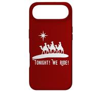 Cowboy Christmas Tonight We Ride Jesus Birth Three Wisemen Coque pour iPhone Air
