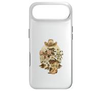 Cowboy Christmas Tree Western Hat & Boots Watercolor Coque pour iPhone Air