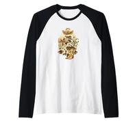 Cowboy Christmas Tree Western Hat & Boots Watercolor Manche Raglan