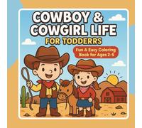 Cowboy & Cowgirl Life Coloring Book