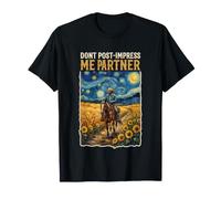Cowboy Don't Post, impressionne-Moi, Amateur d'art Occidental T-Shirt