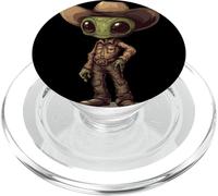 Cowboy extraterrestre amusant pour un style hors de ce monde PopSockets PopGrip pour MagSafe